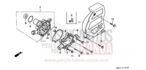 POMPE A EAU XL600VK de 1989